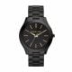 Michael Kors Women's Slim Runway Black Round Stainless Steel Watch - MK3221