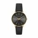 Michael Kors Women's Pyper Gold Round Leather Watch - MK2747