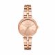 Michael Kors Women's Maci Rose Gold Round Stainless Steel Watch - MK3904