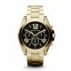 Michael Kors Women's Bradshaw Gold Round Stainless Steel Watch - MK5739