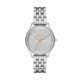 Michael Kors Women's Lexington Silver Round Stainless Steel Watch - MK6797