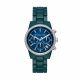 Michael Kors Women's Ritz Blue Round Stainless Steel Watch - MK6722