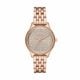 Michael Kors Women's Lexington Rose Gold Round Stainless Steel Watch - MK6799
