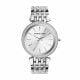 Michael Kors Women's Darci Silver/Steel Round Stainless Steel Watch - MK3190