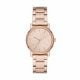 Dkny Women's Soho Rose Gold Round Stainless Steel Watch - NY2854