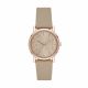 Dkny Women's Soho Rose Gold Round Leather Watch - NY2856