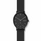 Skagen Men's Aaren Black Round Silicone Watch - SKW6544