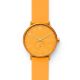 Skagen Unisex Aaren Yellow Round Silicone Watch - SKW6510