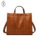 Fossil Women's Carmen Brandy Leather Shopper Bag - ZB7938213
