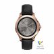Emporio Armani Men's Black Leather Smartwatch - ART5012