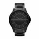 Armani Exchange Men's Hampton Black Round Stainless Steel Watch - AX2104