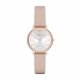 Emporio Armani Women's Kappa Rose Gold Round Leather Watch - AR2510