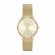 Armani Exchange Women Gold Stainless Steel Watch - AX5536