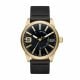 Diesel Men's Rasp Gold Round Leather Watch - DZ1801