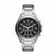 Armani Exchange Men's Drexler Silver Round Stainless Steel Watch - AX2600
