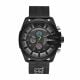 Diesel Men's Mega Chief Black Round Stainless Steel Watch - DZ4514