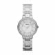 Fossil Women's Virginia Silver/Steel Round Stainless Steel Watch - ES3282