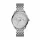 Fossil Women's Tailor Silver/Steel Round Stainless Steel Watch - ES3712