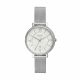 Fossil Women's Jacqueline Silver Round Stainless Steel Watch - ES4627