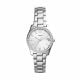 Fossil Women's Scarlette Mini Silver Round Stainless Steel Watch - ES4317