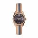 Fossil Women's Scarlette Mini Rose Gold Round Leather Watch - ES4594