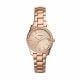 Fossil Women's Scarlette Mini Rose Gold Round Stainless Steel Watch - ES4318
