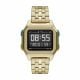 Armani Exchange Men's Shell Gold Square Stainless Steel Watch - AX2950