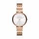 Armani Exchange Women's Zoe Rose Gold Round Stainless Steel Watch - AX5901