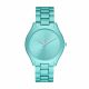 Michael Kors Women's Slim Runway Blue Round Aluminum Watch - MK4525