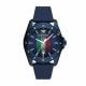 Emporio Armani Men's Sigma Blue Round Rubber Watch - AR11263
