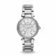Michael Kors Women's Parker Silver/Steel Round Stainless Steel Watch - MK5615