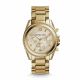 Michael Kors Women's Blair Gold Round Stainless Steel Watch - MK5166