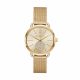 Michael Kors Women's Portia Gold Round Stainless Steel Watch - MK3844