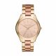 Michael Kors Women's Slim Runway Gold Round Stainless Steel Watch - MK3493