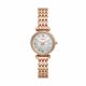 Fossil Women's Carlie Mini Rose Gold Round Stainless Steel Watch - ES4648