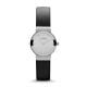 Skagen Women's Ancher Silver Round Leather Watch - 358XSSLBC