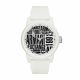 Armani Exchange Men's Atlc White Round Silicone Watch - AX1442