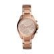 Fossil Women's Modern Courier Midsize Chronograph, Rose Gold-Tone Stainless Steel Watch - BQ3036