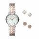 Emporio Armani Women's 2T Silver Round Stainless Steel Watch - AR80019
