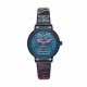 Dkny Women's The Modernist Blue Round Leather Watch - NY2818