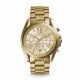 Michael Kors Women's Bradshaw Gold Round Stainless Steel Watch - MK5605
