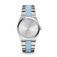Michael Kors Women's Channing Silver/Steel Round Acetate Watch - MK6150