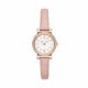 Michael Kors Women's Sofie Rose Gold Round Leather Watch - MK2715