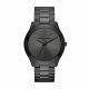 Michael Kors Men's Slim Runway Black Round Stainless Steel Watch - MK8507