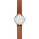 Skagen Women's Hald Silver/Steel Round Leather Watch - SKW2440
