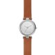 Skagen Women's Tanja Silver/Steel Round Leather Watch - SKW2458