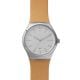 Skagen Men's Sundby Silver/Steel Round Leather Watch - SKW6261