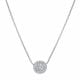 Fossil Women's Val Blue Mosaic Stainless Steel Necklace - JF03224040