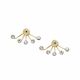 Fossil Women Fashion Gold Earring  - JF02393710