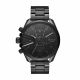 Diesel Watches Men's Ms9 Chrono Black Round Stainless Steel Watch - DZ4537